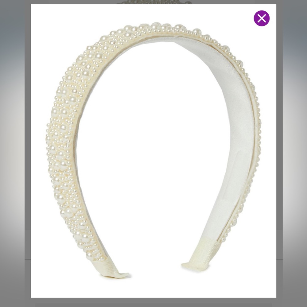 🦋2 for 6🦋Faux pearl headband